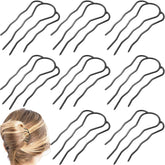 Boyivi 8-piece side combs for secure bun styling and versatile updos.