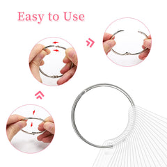BQAN nail display kit ideal for practice and client color presentations.