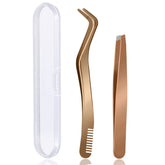 B&Qaugen false eyelash applicator for precise lash cluster placement.