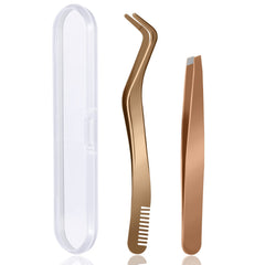 B&Qaugen false eyelash applicator for precise lash cluster placement.