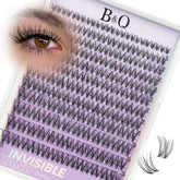 B&Qaugen Venus Lash Clusters invisible band for lightweight natural lashes