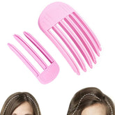 Branbox clips volumen rosa, dos unidades, para dar cuerpo al peinado.
