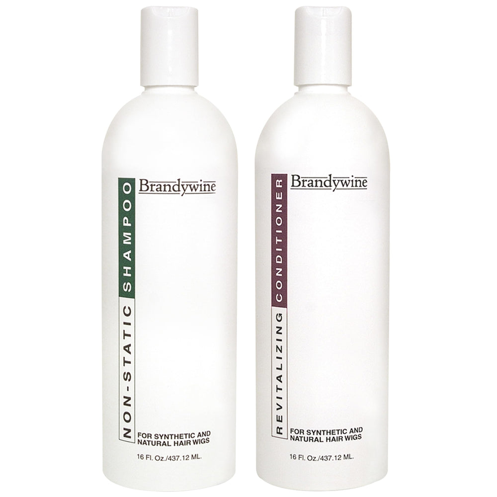 Brandywine champú antiestático en botella, suaviza fibras sintéticas y naturales