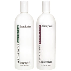 Brandywine champú antiestático en botella, suaviza fibras sintéticas y naturales