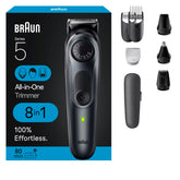 Braun 5471 all-in-one style kit front view ideal for at-home grooming versatility.