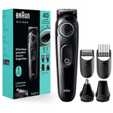 Braun All-In-One Style Kit Series 3 3450 unit front view for precise grooming