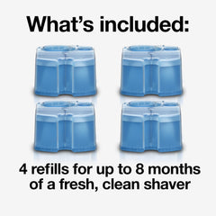 Close-up of CCR cartridge label highlighting lemon-fresh cleaning formula.
