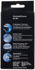 Braun M90 MobileShave precision trimmer extended for detailed grooming