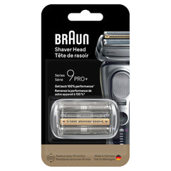 Braun replacement head compatibility graphic with Series 9 label.