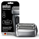 Braun Series 8 83M head cassette close-up for precise shaving maintenance