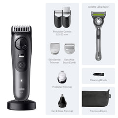 PowerBoost mode boosts trimming power for denser or longer stubble.
