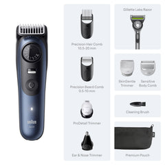 Braun Series 9 Pro PowerBoost mode delivering extra power for dense beards.