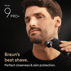 Braun Series 9 PRO+ OptiFoil and SkinGuard for gentle protection