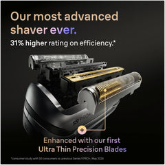Braun Series 9 PRO+ ProTrimmer detail for edging facial hair