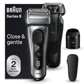 Braun Series 8 8567cc front view showcasing premium shaving performance and comfort