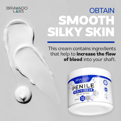 Bravado Labs Crema Peniana, aplicación diaria para mayor comodidad en zonas delicadas.