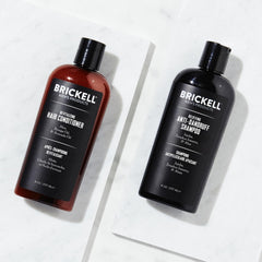 Brickell Daily Relieving Conditioner bottle provides nourishing, soothing hair.