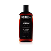 Brickell Instant Relief Aftershave bottle showing a soothing post-shave ritual