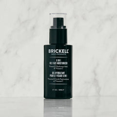 Brickell Men's 6-in-1 gel moisturizer texture application demonstrates ease of use