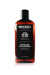 Brickell Men's Redefining Face Wash bottle pour for easy daily cleansing