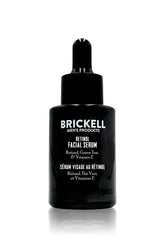 Brickell Retinol Serum bottle for daily use, promoting firmer, smoother skin.