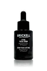 Brickell Retinol Serum bottle for daily use, promoting firmer, smoother skin.