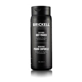 Brickell Stay Fresh Body Powder, empaque compacto para uso diario y discreto.