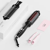 BrighterwithLena thermal brush with a 1.5 inch barrel for smooth, salon-like straight styles.