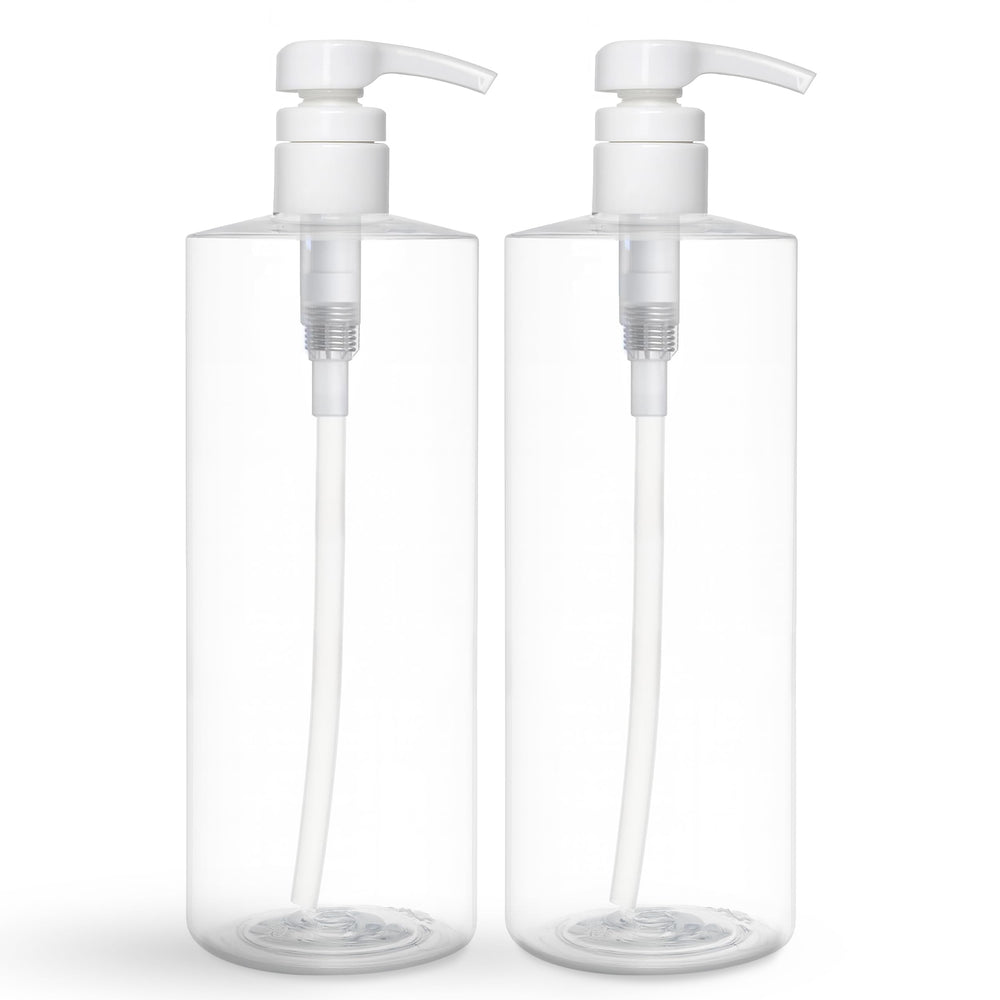 Brightfrom Empty Shampoo Pump Bottle 32oz demonstrates large capacity for bulk refills.