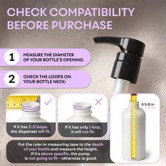 BRIGHTFROM dispensing pump delivering a consistent 4cc per press