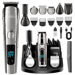 Brightup beard trimmer kit stand base, keeping tools organized for quick grooming sessions.