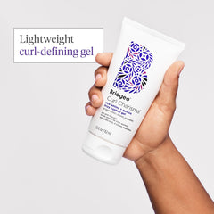 Briogeo Curl Charisma frizz control close-up on smooth curls