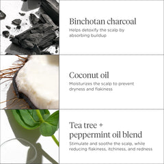 Briogeo Scalp Revival, aceite de coco hidratante para cabello suave y cuero cabelludo equilibrado