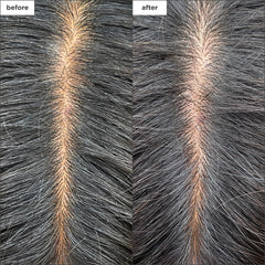 Texture swirl of Briogeo mask highlighting lightweight hydration with hyaluronic acid