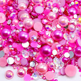 Briskbloom flatback pearls and rhinestones ideal for crafts and nail art