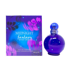 Close-up of Midnight Fantasy cap by Britney Spears, premium bottle finish.