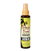 Bronner Bros Tropical Roots botella de aceite negro de ricino con romero para nutrir cabello