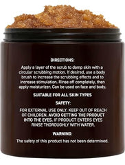 Brooklyn Botany Brown Sugar Scrub texture highlighting gentle exfoliation for sensitive skin