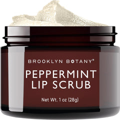 Brooklyn Botany Exfoliante labial 1oz: exfoliación suave para labios secos