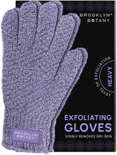 Brooklyn Botany Exfoliating Gloves for Bath deliver gentle exfoliation for smoother skin.