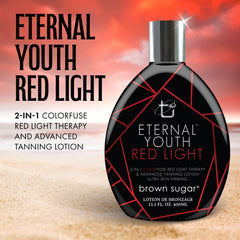 Brown Sugar Eternal Youth, aplicación en piel, cobertura suave para un acabado parejo.