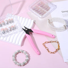 Bruislard diseño ergonomico rosa facilita uso cómodo durante la manicura