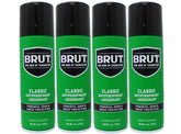 BRUT Classic 6 oz deodorant spray pack of 4 for on-the-go freshness