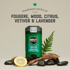 Notas fougere de BRUT con fragancia masculina para hombre