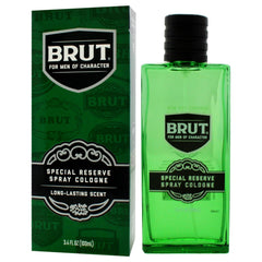 Brut Special Reserve packaging and box, classic presentation for gifting.