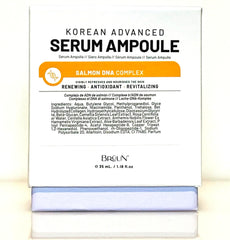 BRÜUN SD Control Salmon DNA Ampoule with derma roller facilitates deeper penetration and smoother skin.