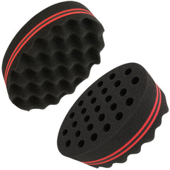 Brvlsoc Hair Twist Sponge front view shows quick, natural curl creation.
