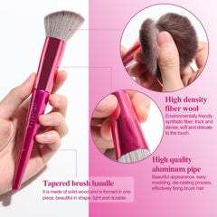 BS-MALL blush brush for natural flush and seamless blending