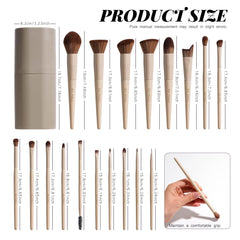 BS-MALL concealer brush for precise under-eye blending.