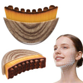 BSZATB lymphatic contour brush demonstrates facial sculpting and improved circulation